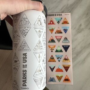 Wondery Parks of the USA Water Bottle